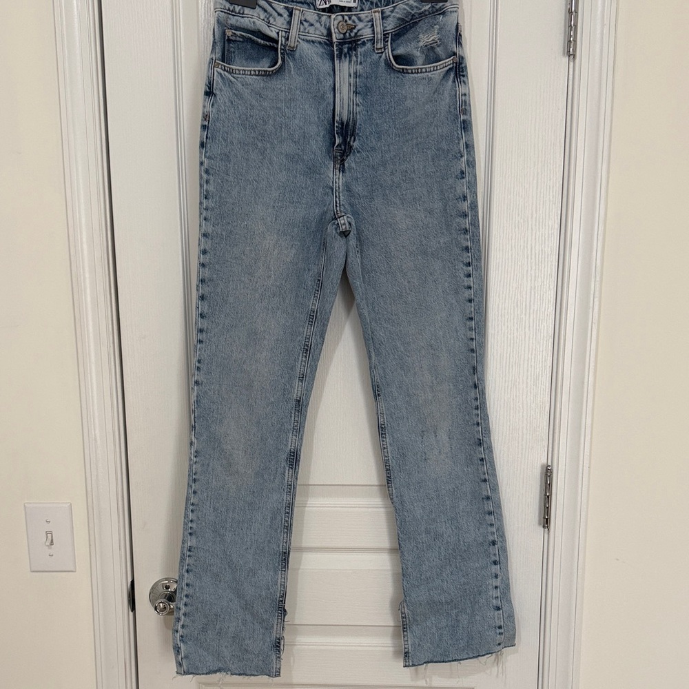 Zara Stylish Light Blue Denim Jeans